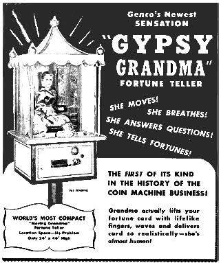 Gypsy grandma machine